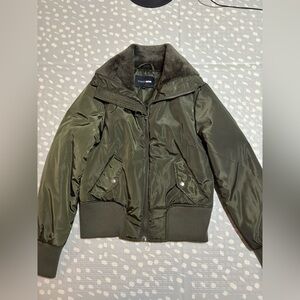 Fashion Nova Olive Green Coat